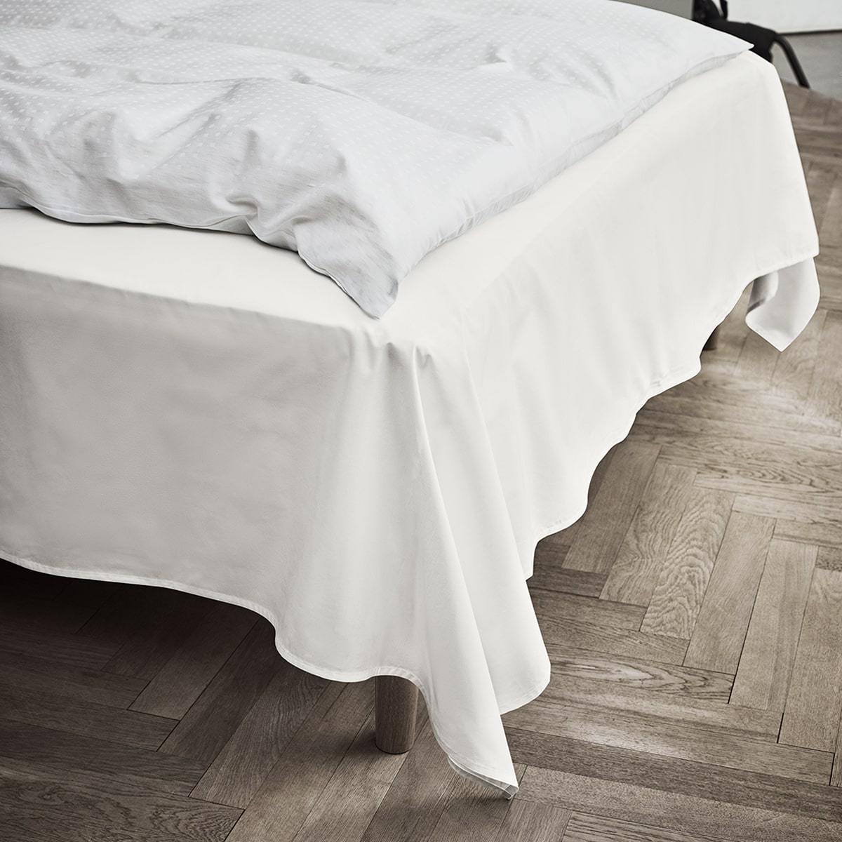 [product_category]-Juna Percale Flat Sheet White, 240x260 Cm-Juna-5705614116165-618305-JUN-2