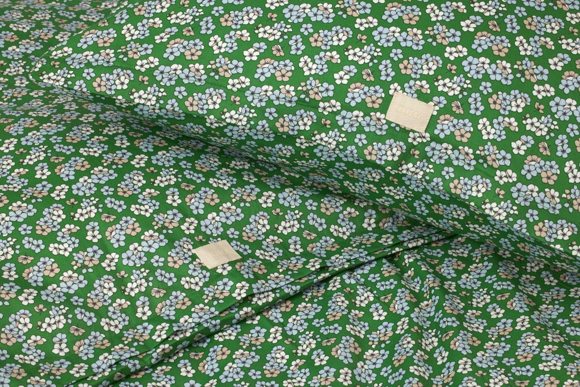 [product_category]-Juna Pleasantly Bed Linen 140x200 Cm, Green-Juna-5713397360224-636022-JUN-13