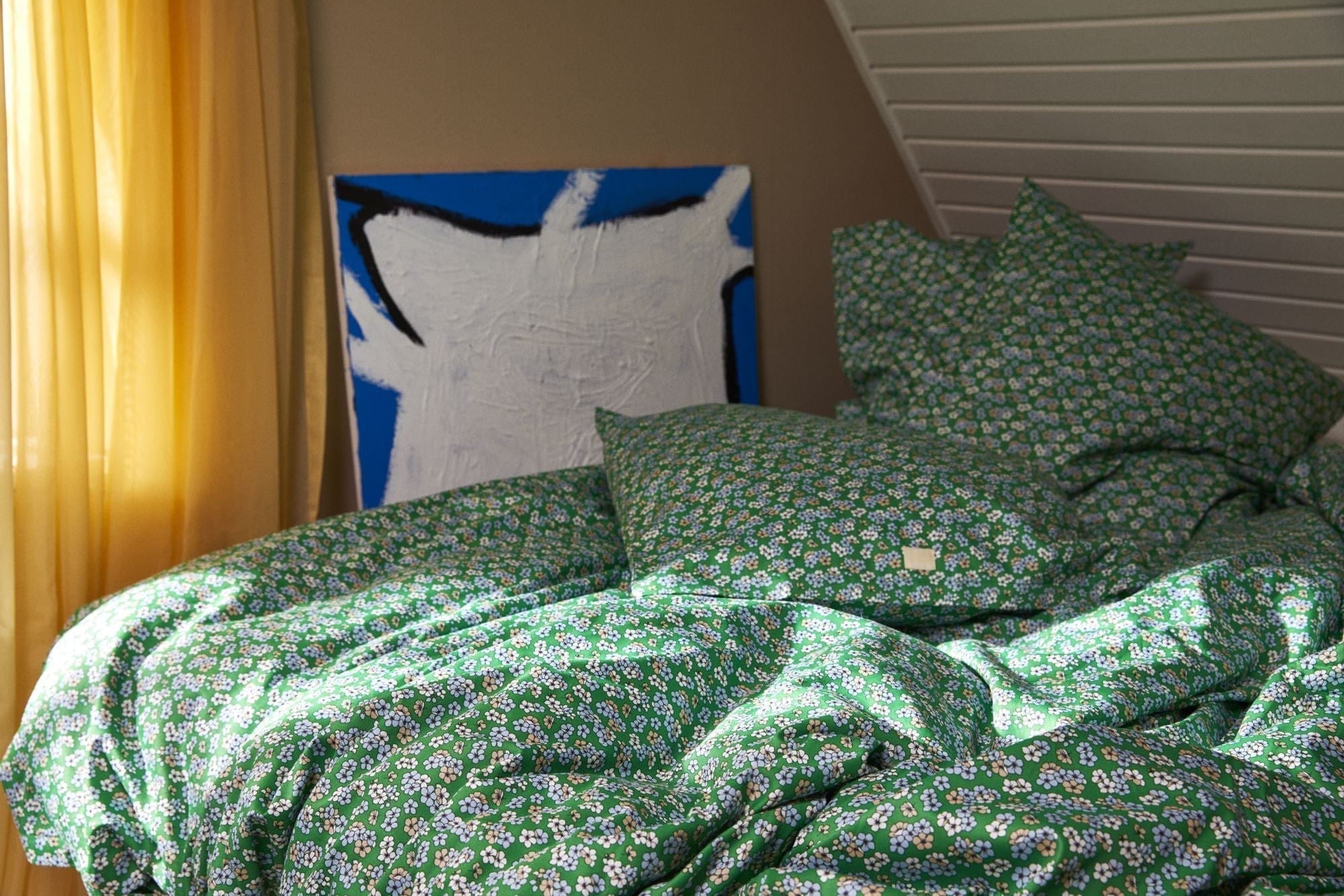 [product_category]-Juna Pleasantly Bed Linen 140x220 Cm, Green-Juna-5713397360231-636023-JUN-8
