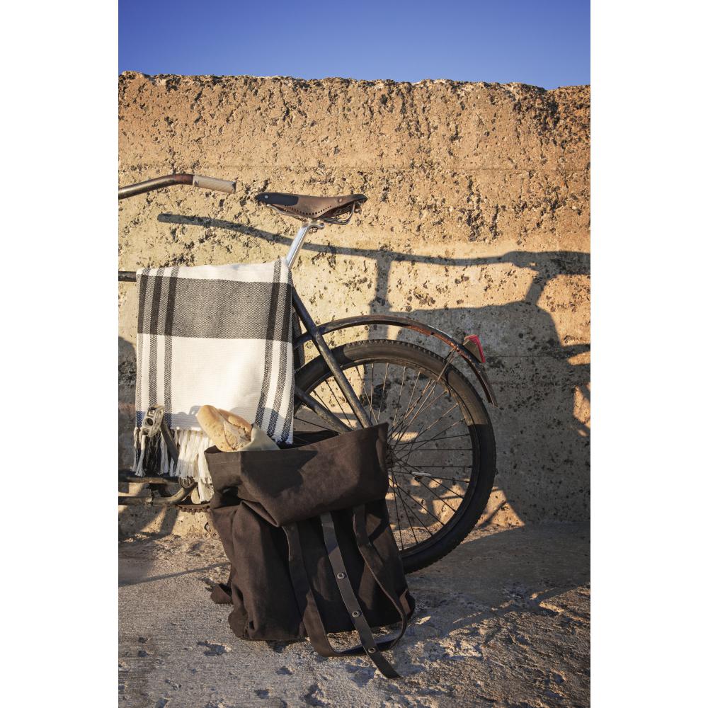 Juna Rå Picnic Blanket Sand, 190x130cm
