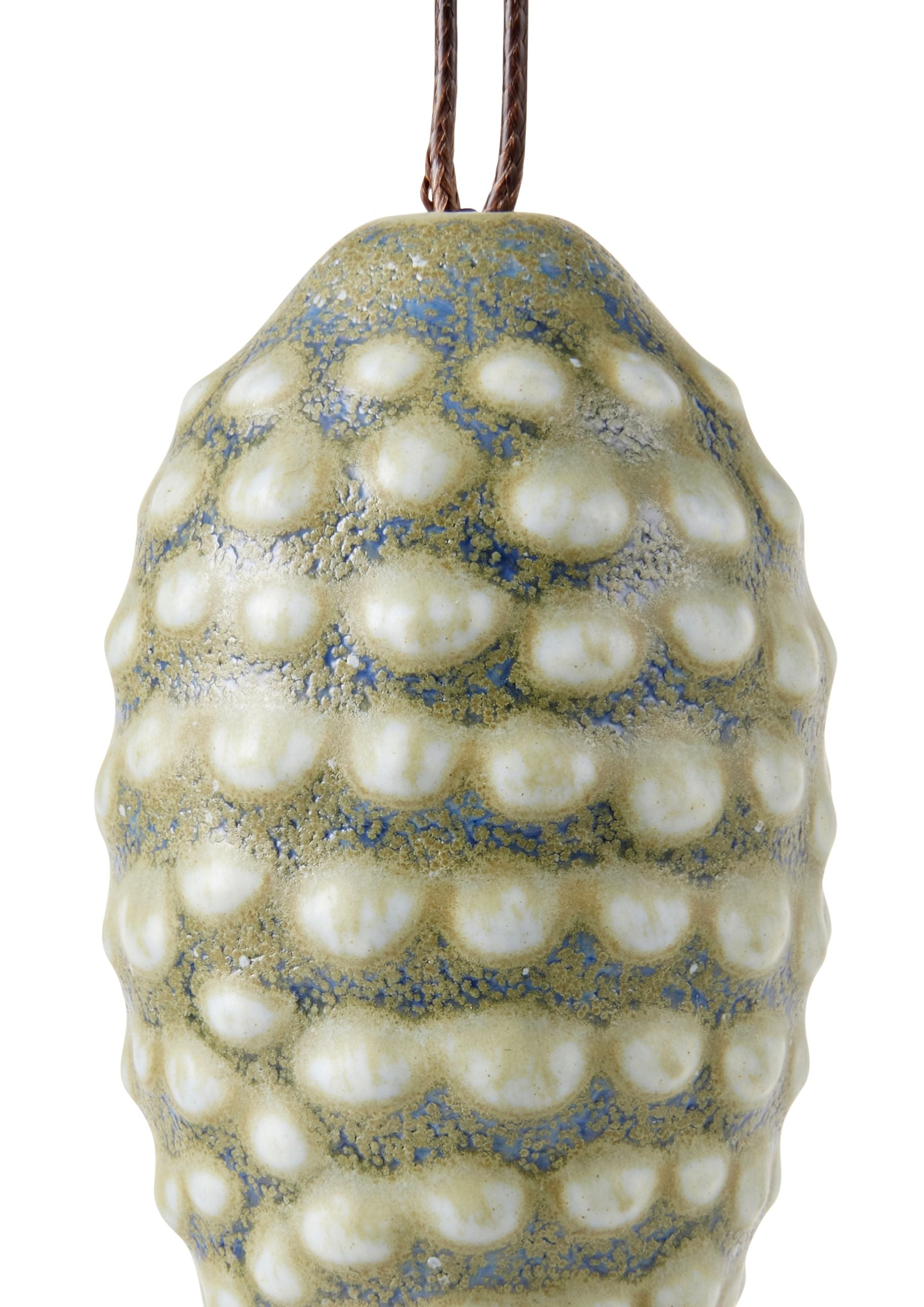 [product_category]-Kähler Christmas Tales Pine Cone H6 Cm, Green-Kähler-5703779187501-690060-KAH-2