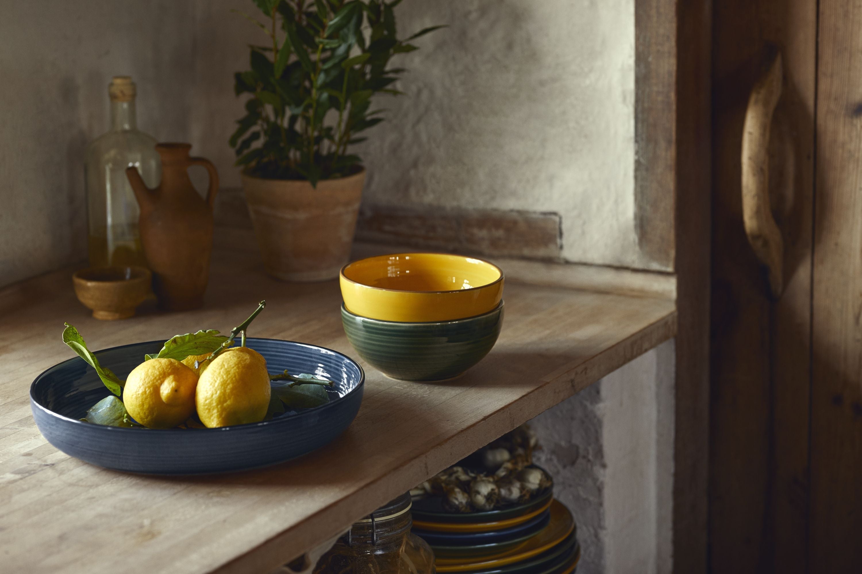 [product_category]-Kähler Colore Bowl ø19 Cm, Saffron Yellow-Kähler-5703779187983-690643-KAH-7