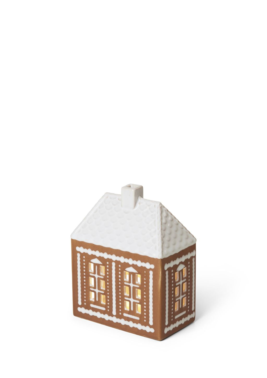[product_category]-Kähler Gingerbread Lighthouse Brown, Medium-Kähler-5703779184968-693523-KÄH-6
