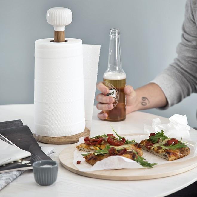 [product_category]-Kähler Hammershøi Kitchen Roll Holder, White-Kähler-5703779170145-693035-KAE-2