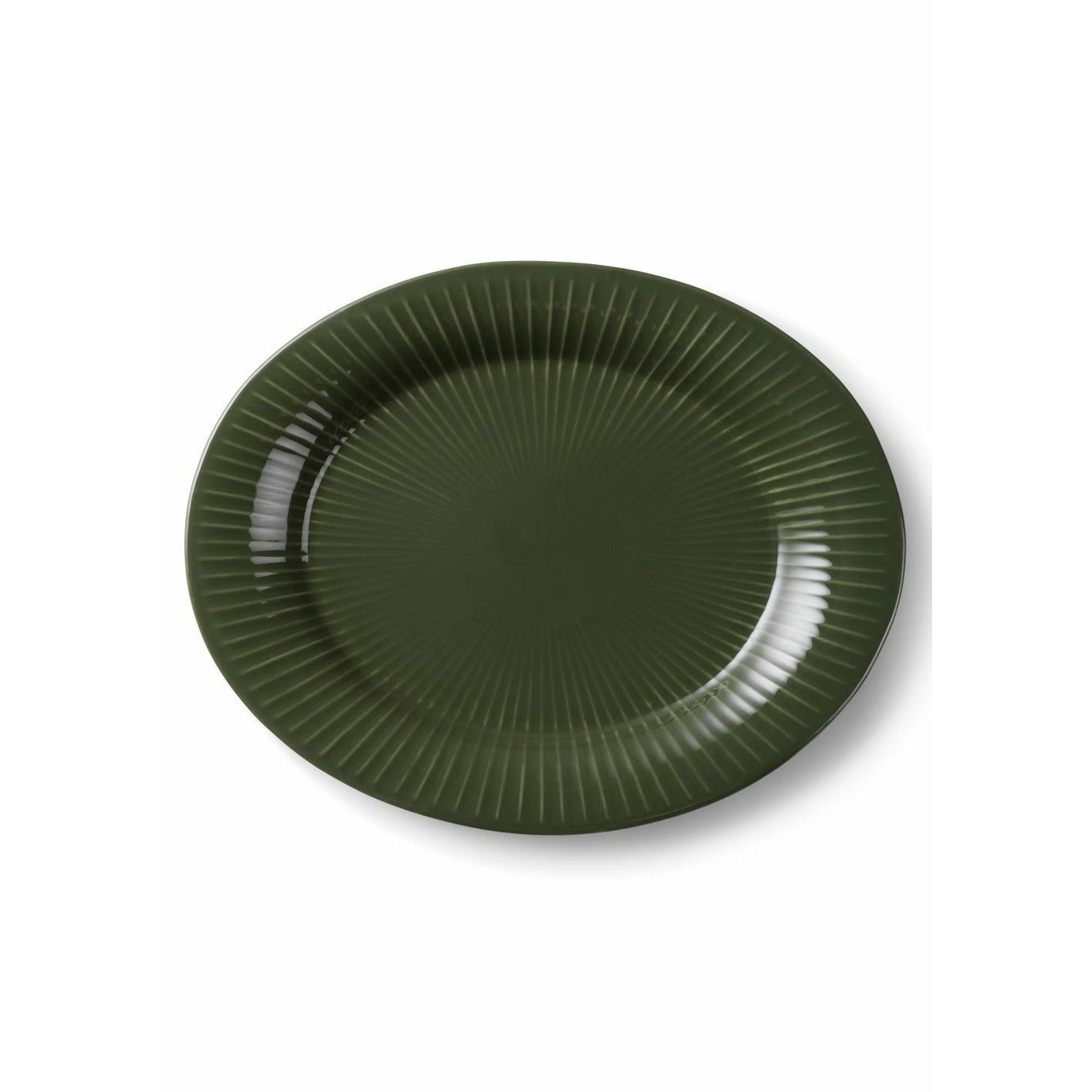 [product_category]-Kähler Hammershøi Oval Bowl, Dark Green-Kähler-5703779185149-692324-KAE-2