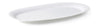 Kähler Hammershøi Oval Serving Plate 40x22.5 Cm, White