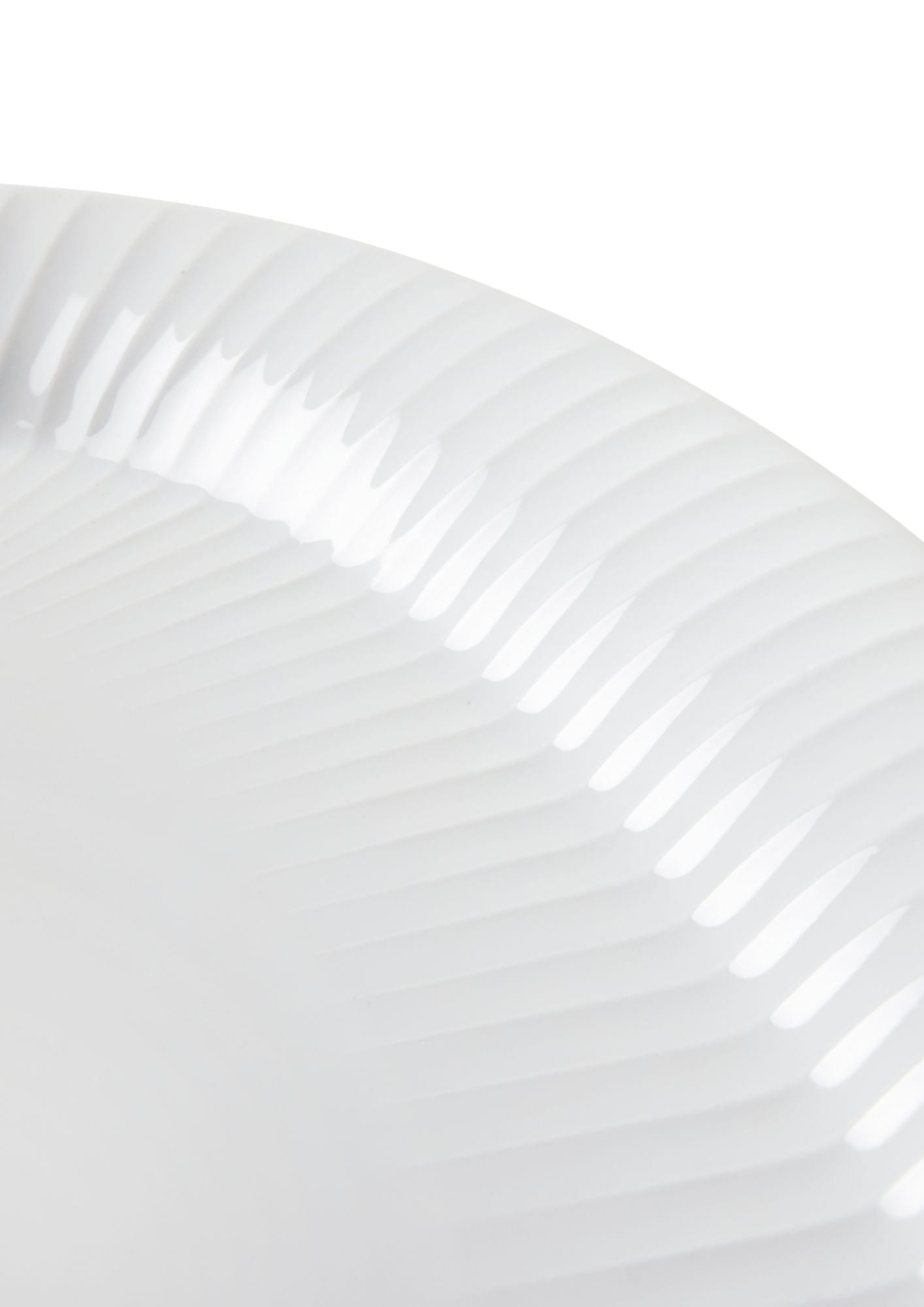 [product_category]-Kähler Hammershøi Oval Serving Plate 40x22.5 Cm, White-Kähler-5703779186948-692221-KAH-3