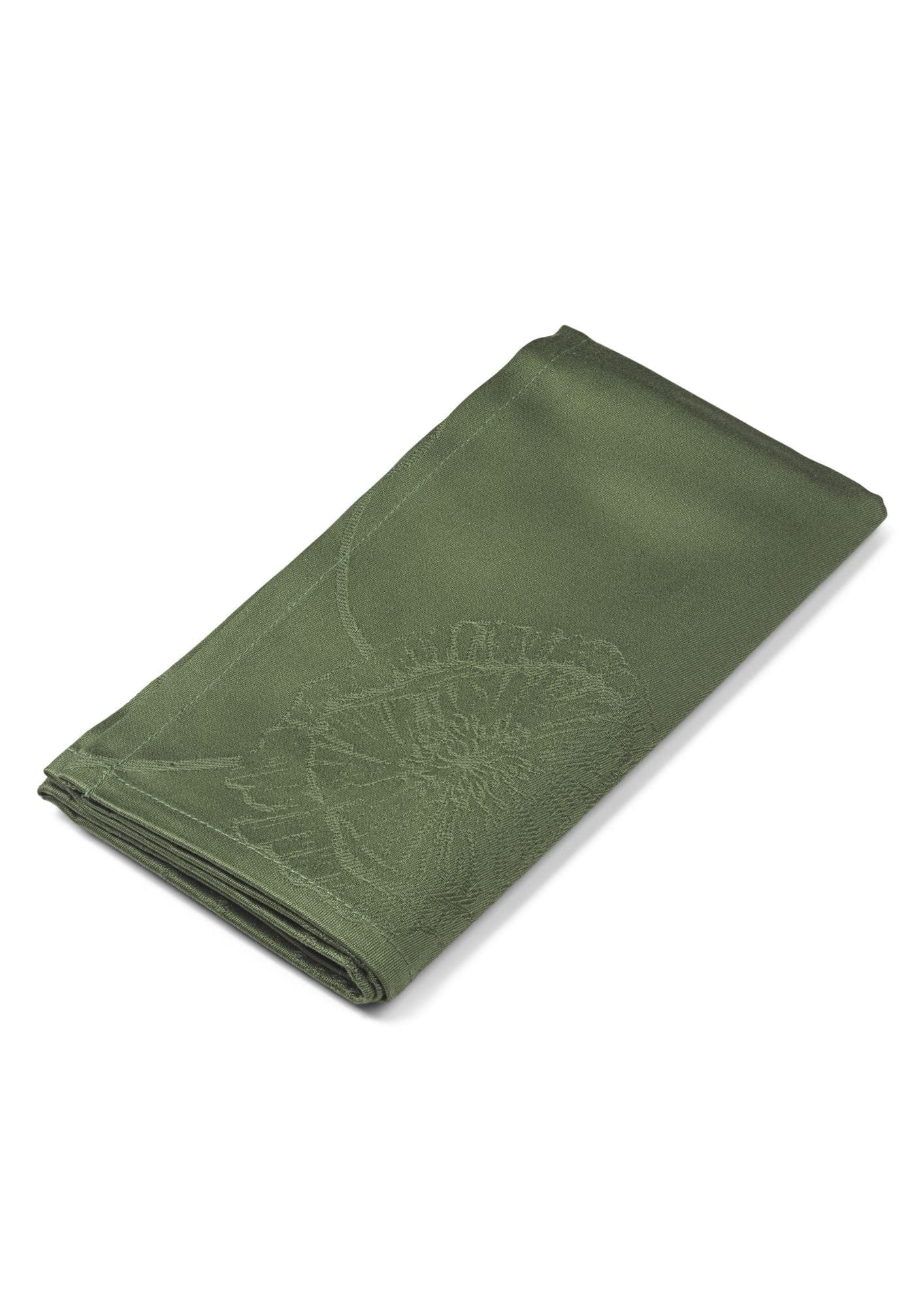 [product_category]-Kähler Hammershøi Poppy Cloth Napkin 4 P Cs. 45x45 Cm, Green-Kähler-5703779937168-693716-KAH-2