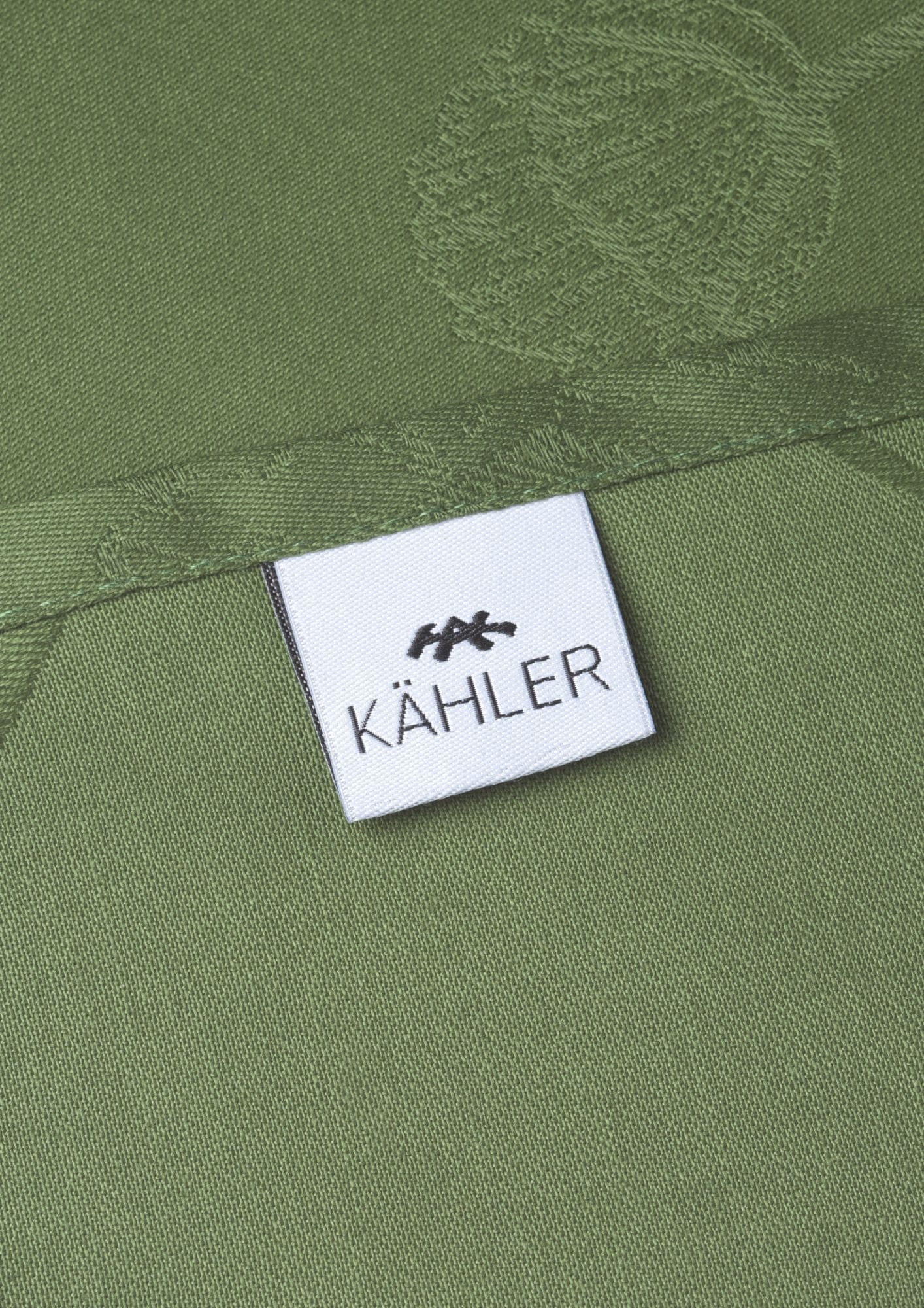 [product_category]-Kähler Hammershøi Poppy Cloth Napkin 4 P Cs. 45x45 Cm, Green-Kähler-5703779937168-693716-KAH-5