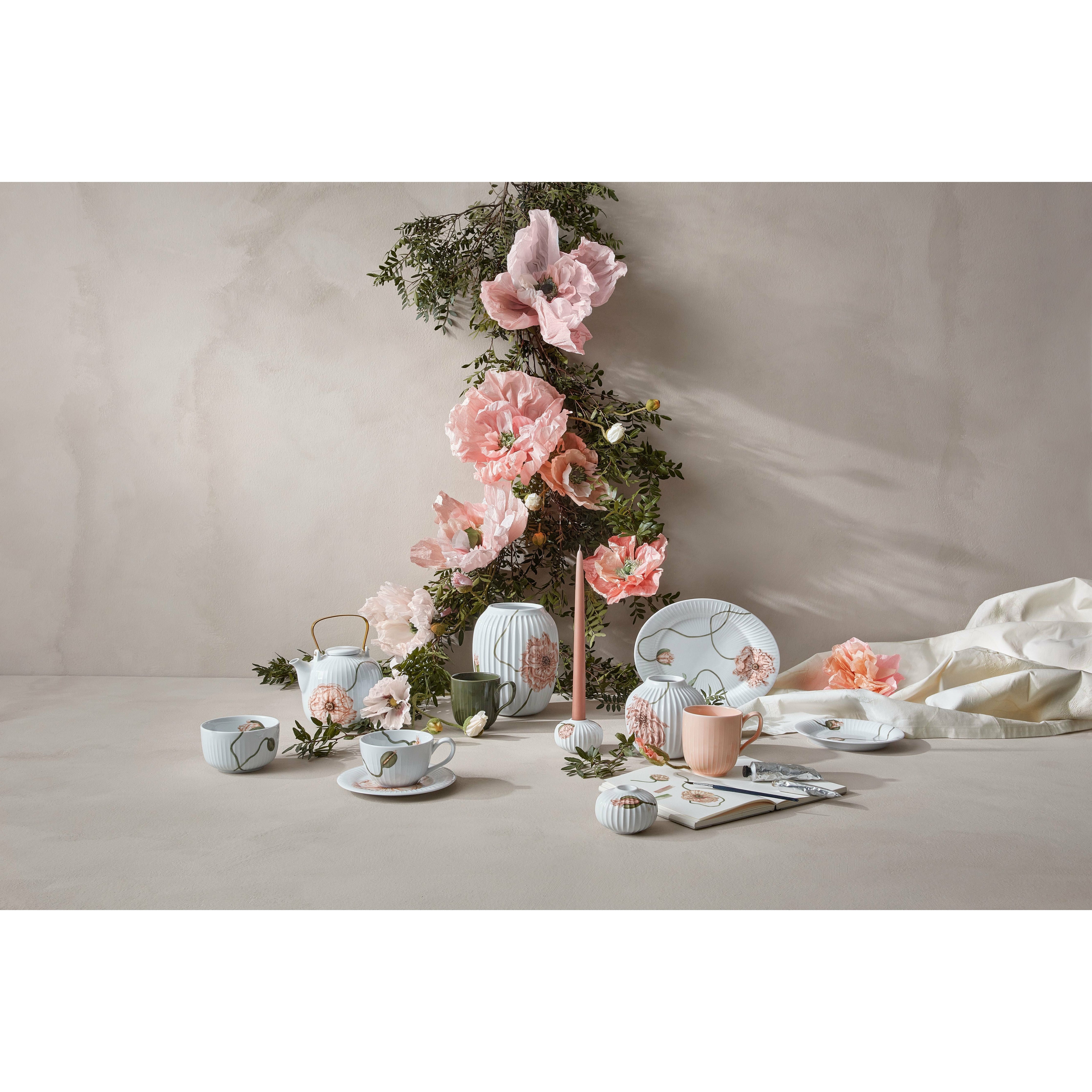 Kähler Hammershøi Poppy Table Cloth 150x220 Cm, Nude