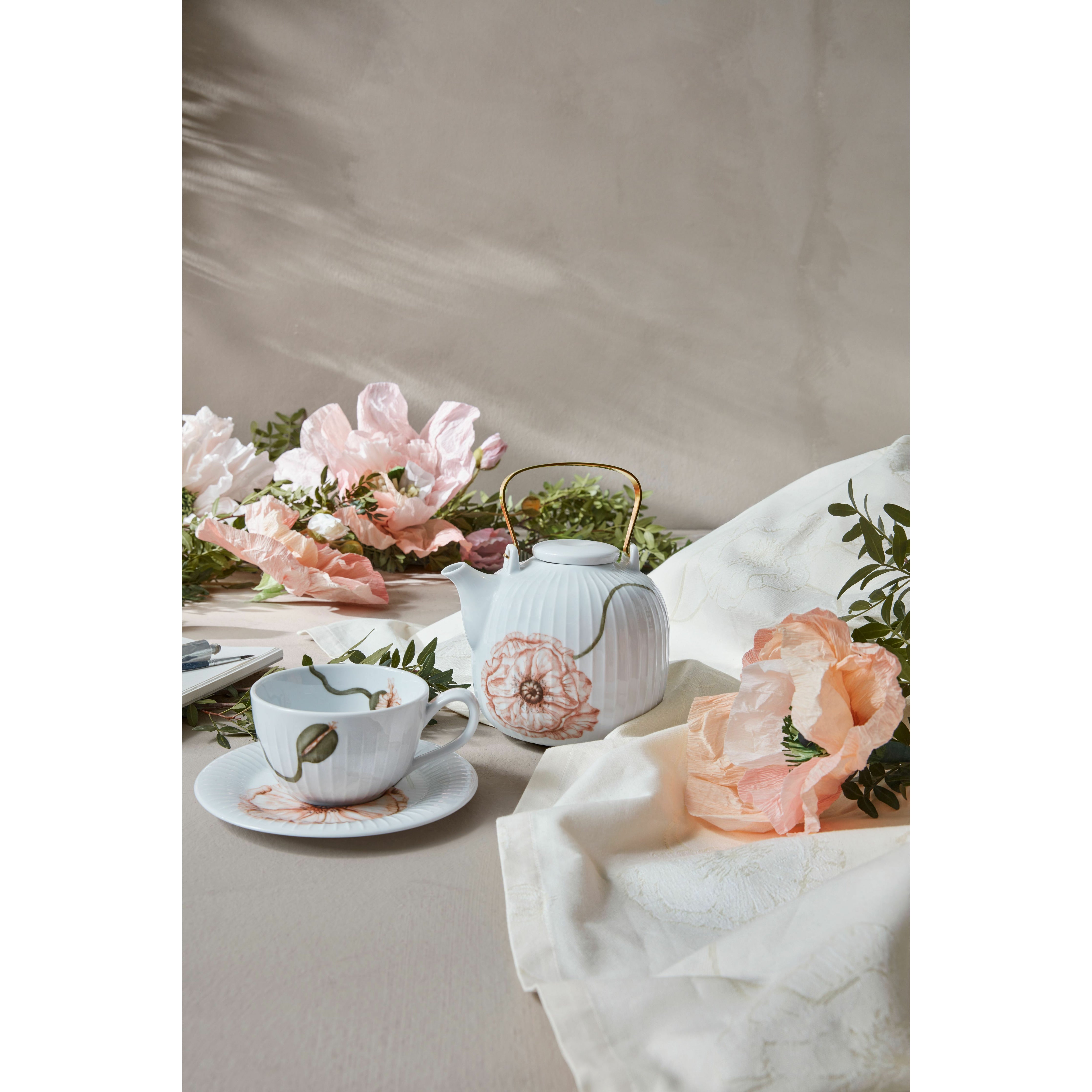 Kähler Hammershøi Poppy Table Cloth 150x220 Cm, Nude