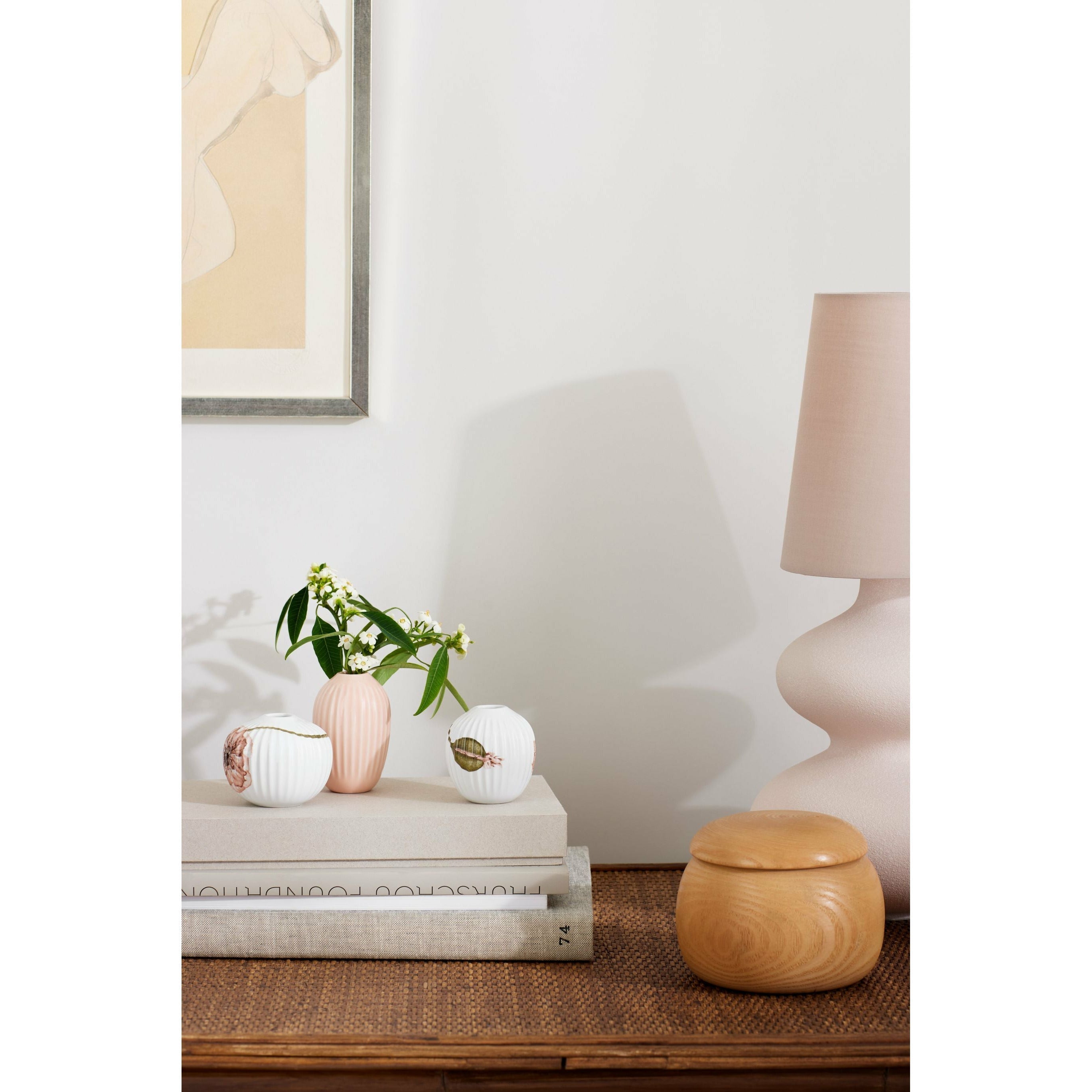 [product_category]-Kähler Hammershøi Poppy Vase Miniature White With Decoration, 3 P Cs.-Kähler-5703779186368-693015-KAH-3