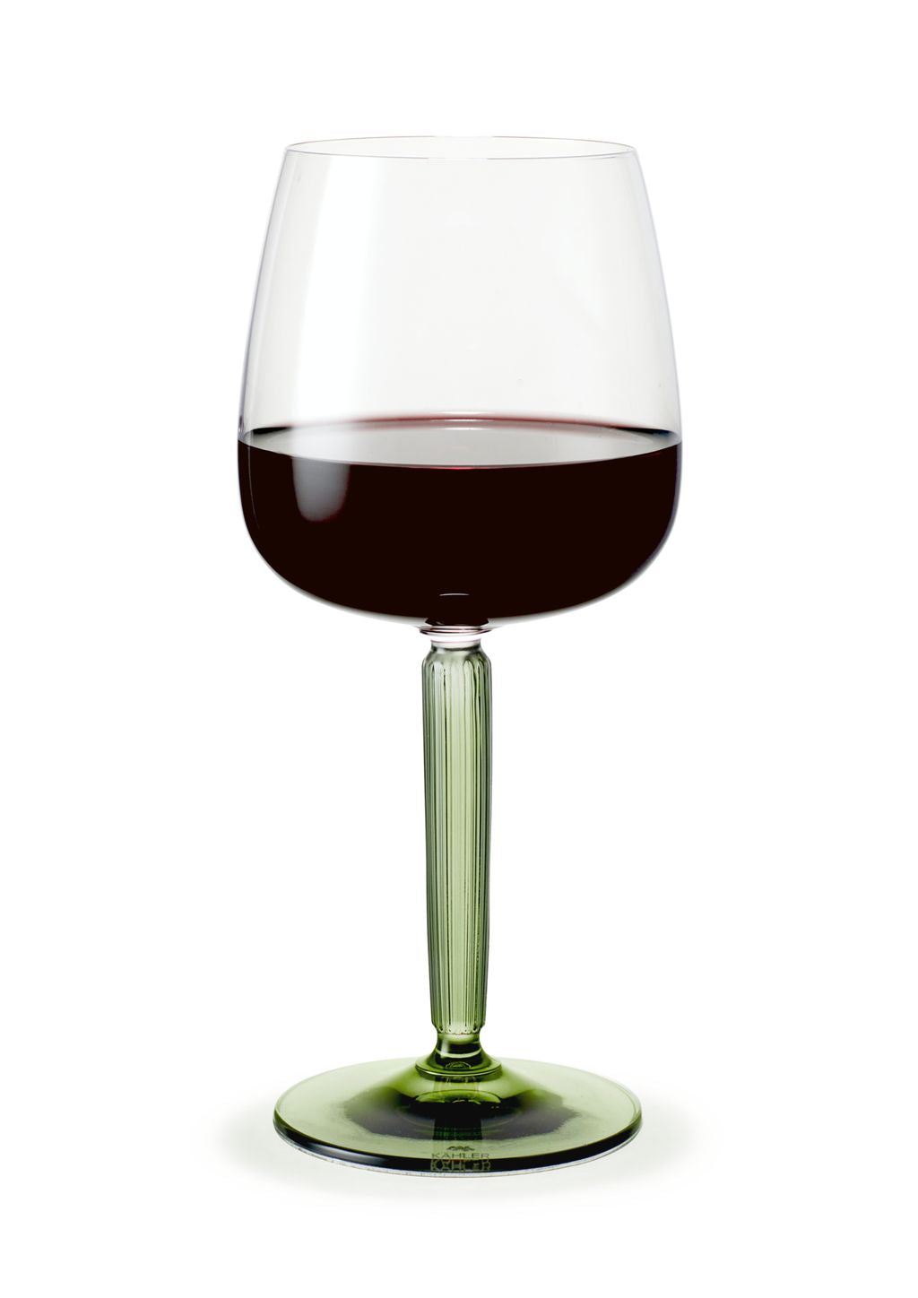 [product_category]-Kähler Hammershøi Red Wine Glass 49 Cl, Green 2 P Cs.-Kähler-5703779187167-693072-KÄH-2