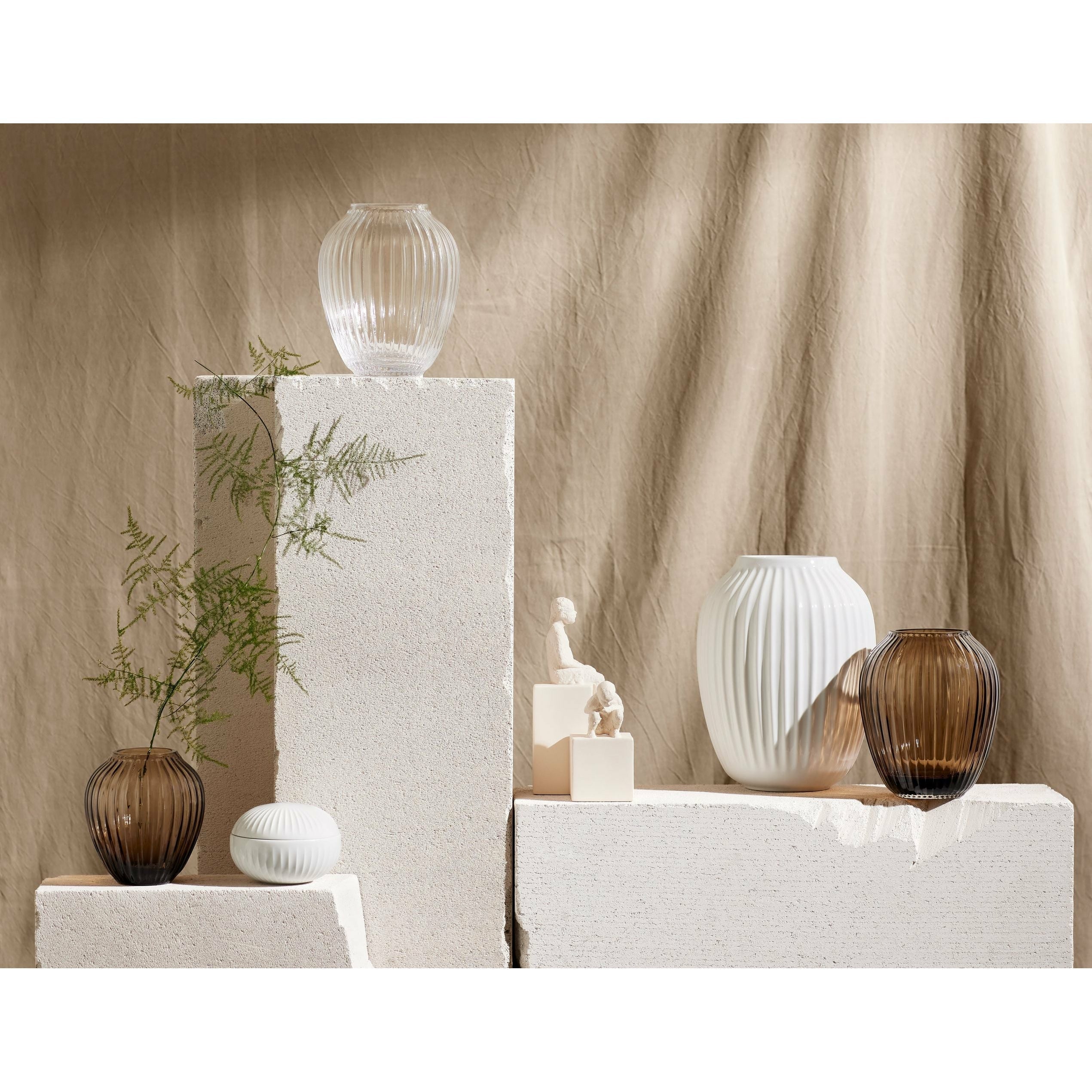 [product_category]-Kähler Hammershøi Vase 18.5 Cm, Dusky Pink-Kähler-5703779185651-693188-KAH-7