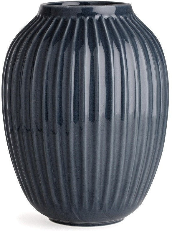 [product_category]-Kähler Hammershøi Vase Anthracite Grey, Large-Kähler-5703779153865-692367-KAE-1