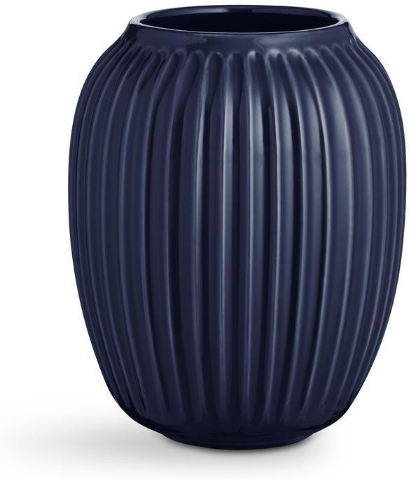 [product_category]-Kähler Hammershøi Vase Indigo, Medium-Kähler-5703779181851-693195-KAE-1