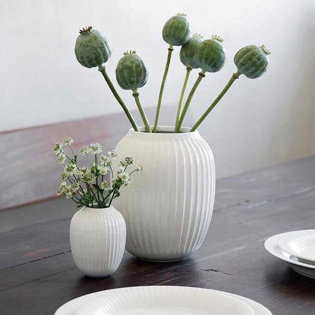 [product_category]-Kähler Hammershøi Vase White, Medium-Kähler-5703779153803-692362-KAE-2