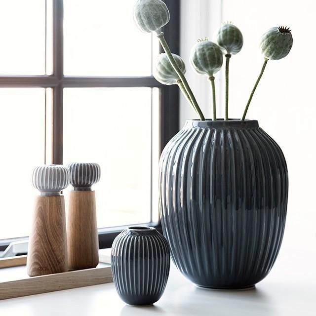[product_category]-Kähler Hammershøj Vase Anthracite Grey, Mini-Kähler-5703779153711-692364-KAE-2