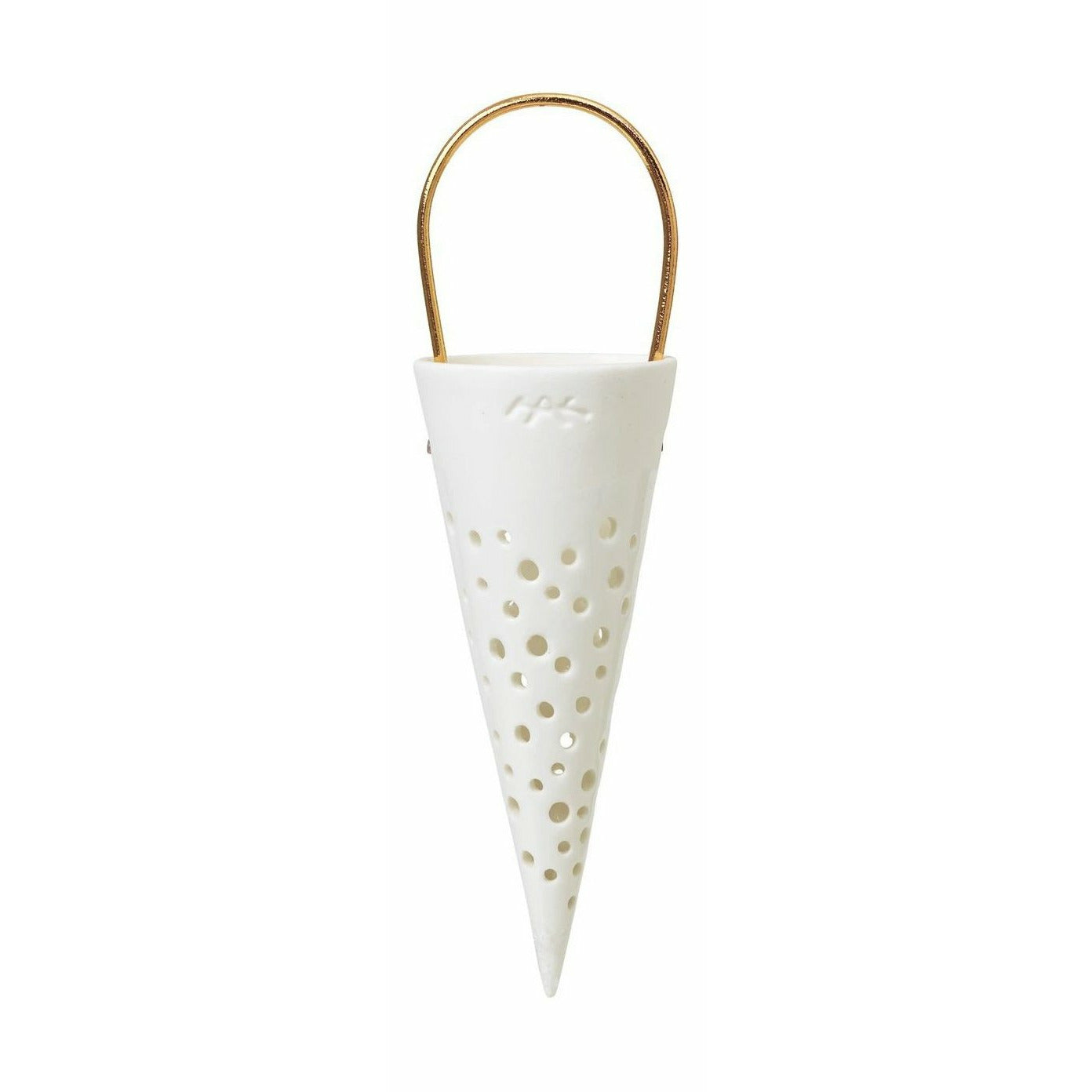 [product_category]-Kähler Nobili Christmas Timmer 5x18.5 Cm, Snow White-Kähler-5703779185262-692782-KAE-1