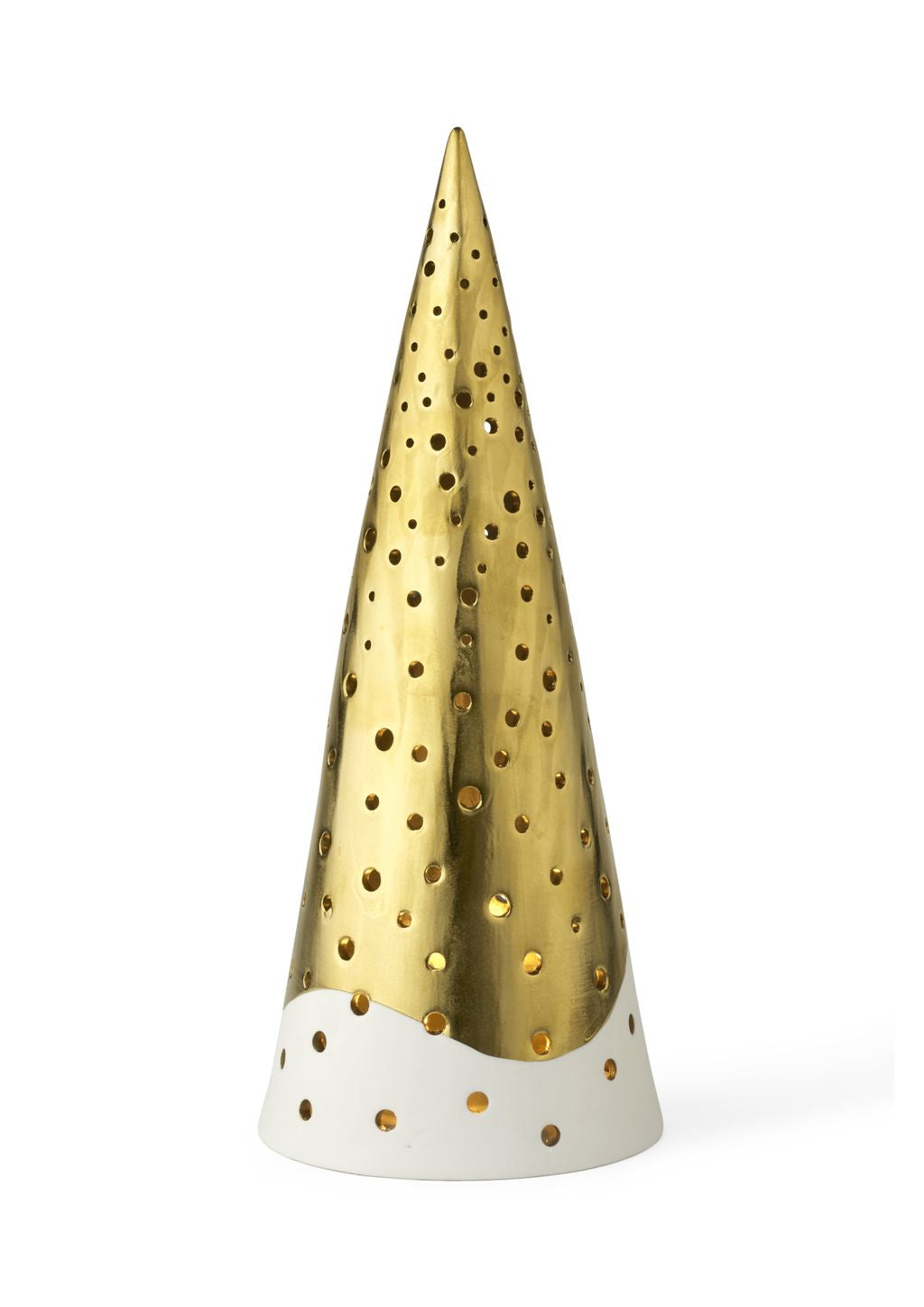 [product_category]-Kähler Nobili Tealight Holder High H30 Cm, Gold-Kähler-5703779184913-693518-KÄH-2
