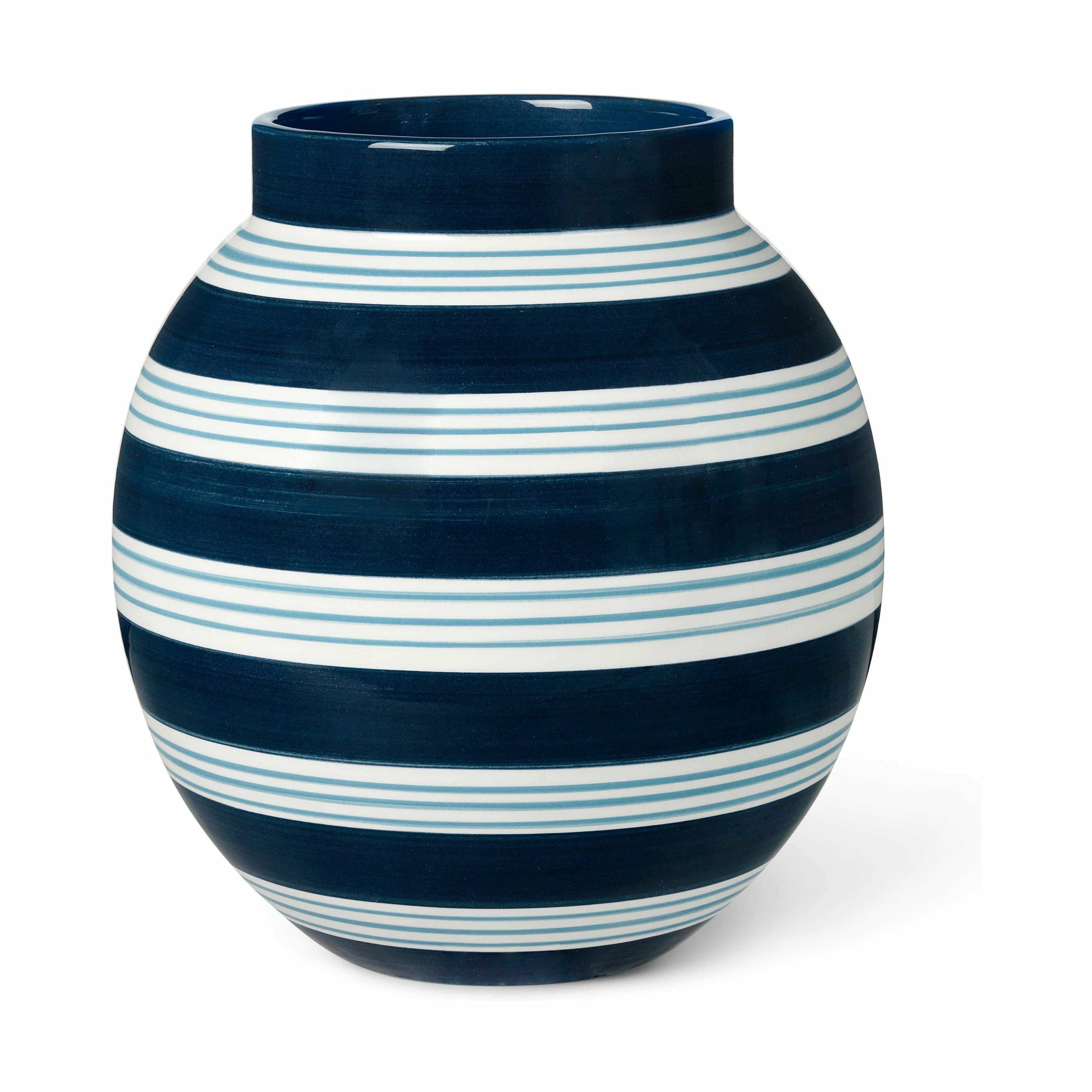 [product_category]-Kähler Omaggio Nuovo Vase H20.5 Dark Blue-Kähler-5703779185071-690167-KAH-1