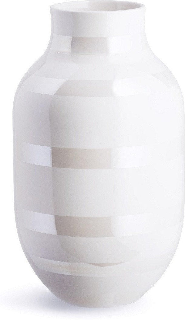 [product_category]-Kähler Omaggio Vase Pearl, Large-Kähler-5703779160504-691782-KAE-1