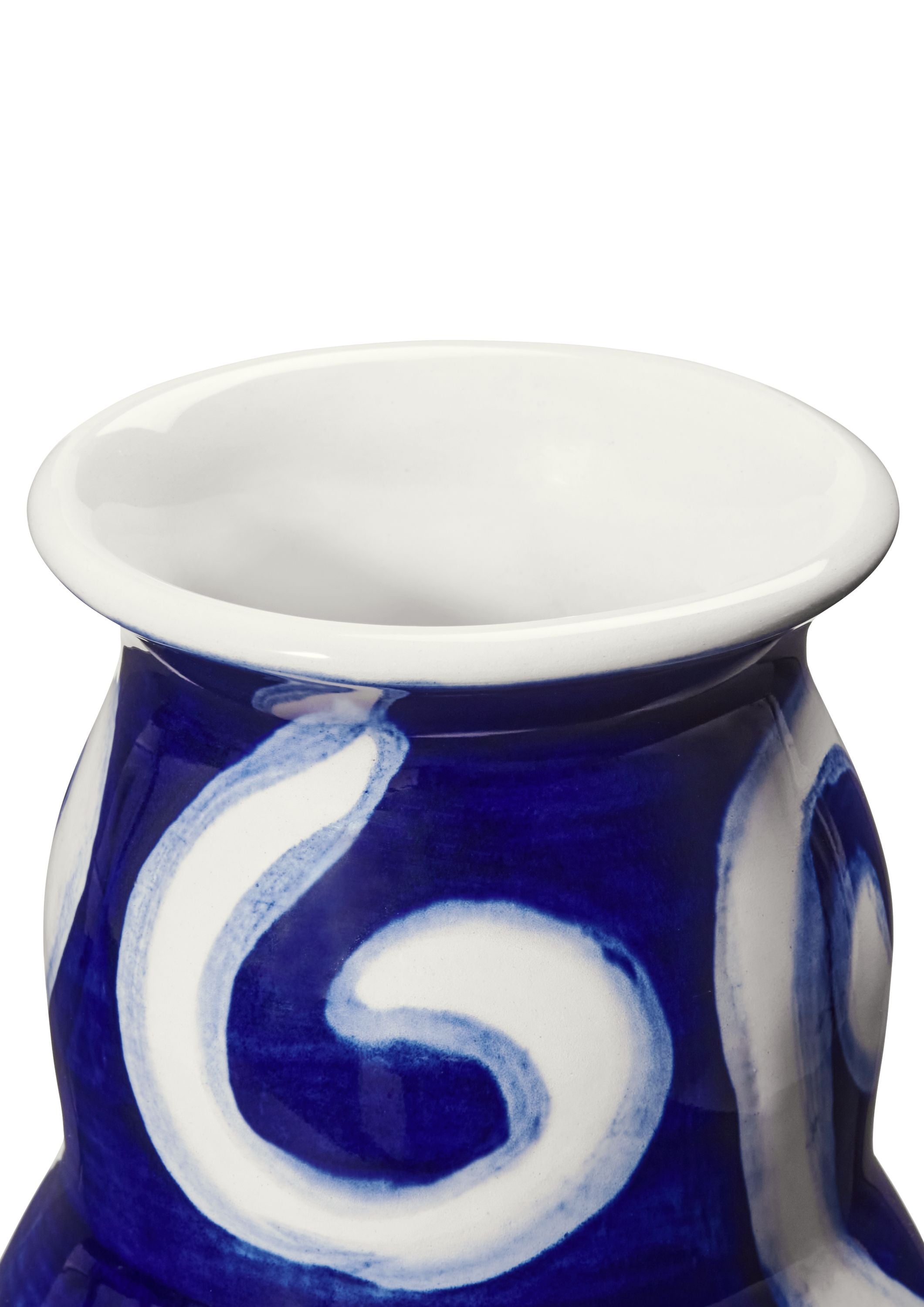 [product_category]-Kähler Tulle Vase H13 Cm Blue-Kähler-5703779187211-695012-KAH-2