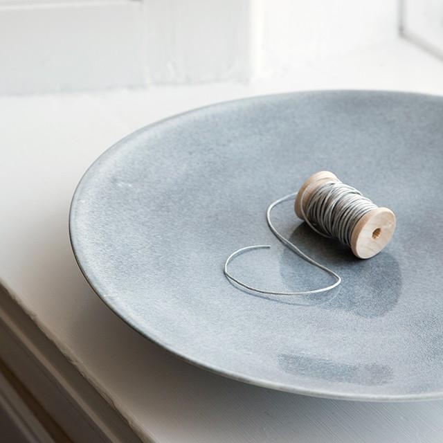 Kähler Unico Serving Bowl, Marble Grey