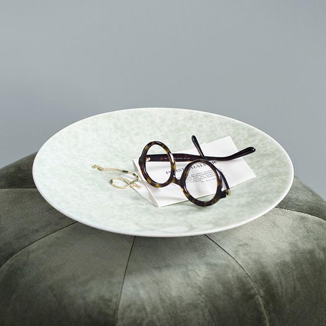 Kähler Unico Serving Bowl, Pastel Green