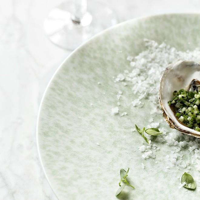Kähler Unico Serving Bowl, Pastel Green