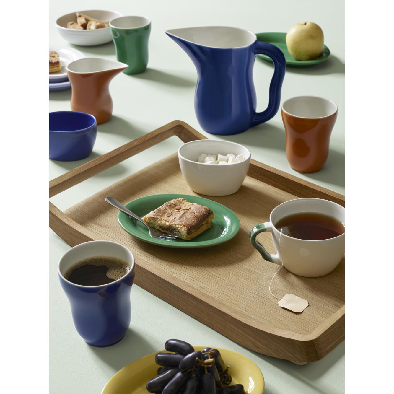 [product_category]-Kähler Ursula Oval Plate 18x13 Dark Green-Kähler-5703779183305-691987-KAH-3