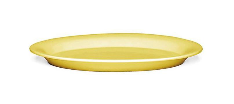 [product_category]-Kähler Ursula Plate Yellow, ø33 Cm-Kähler-5703779130910-691942-KAE-1