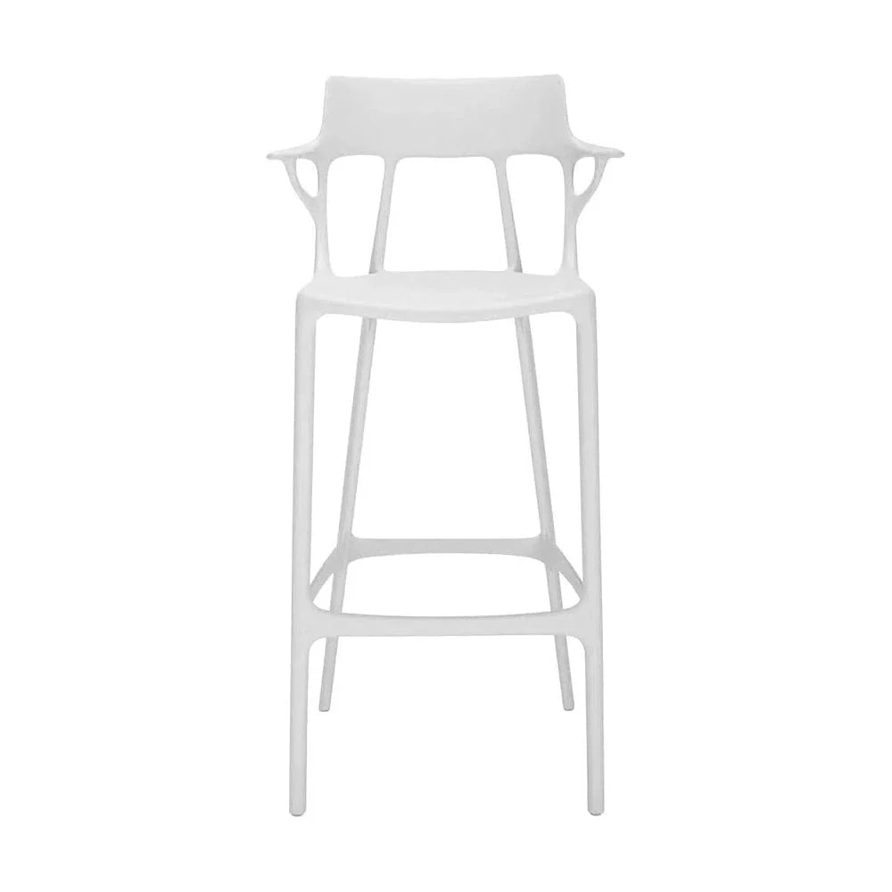 [product_category]-Kartell A.I. Stool 75 Cm, White-Kartell-8058967322293-05889BI-KAR-1