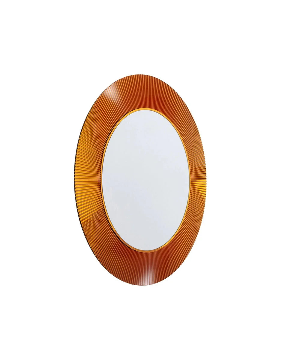 [product_category]-Kartell All Saints Mirror With Lighting, Amber-Kartell-8058967200263-09953AM-KAR-2