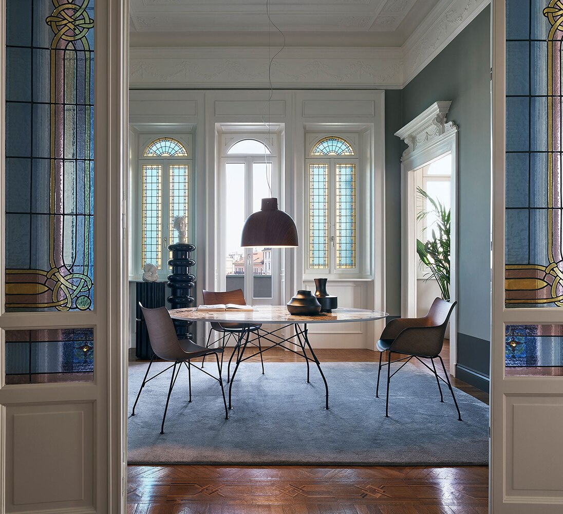 [product_category]-Kartell Bellissima Mat Suspension Lamp, Taupe-Kartell-8058967276404-0945029-KAR-5