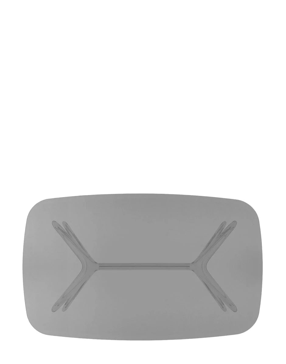 [product_category]-Kartell Blast Side Table Rectangular, Chrome/Grey-Kartell-8058967268430-04096C6-KAR-3