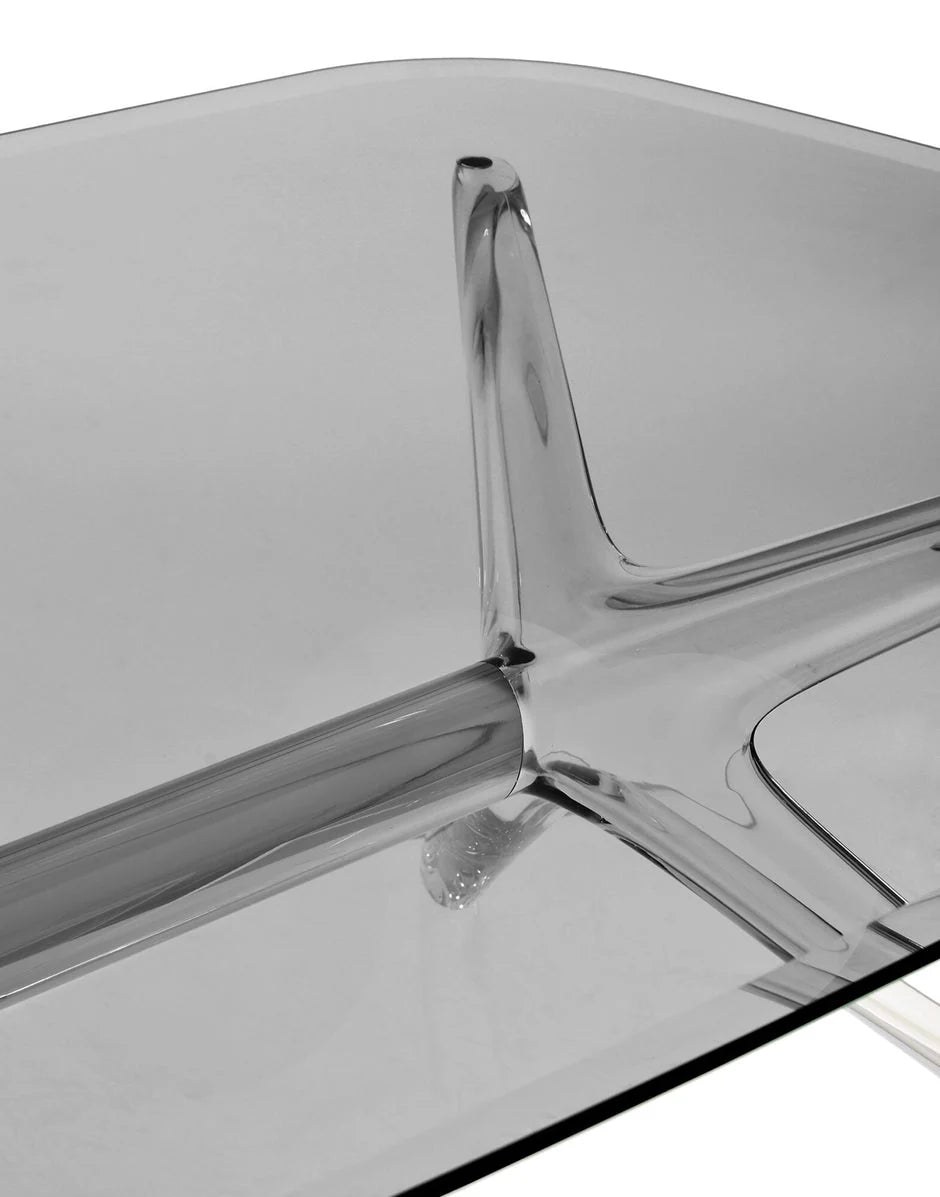 [product_category]-Kartell Blast Side Table Rectangular, Chrome/Grey-Kartell-8058967268430-04096C6-KAR-4