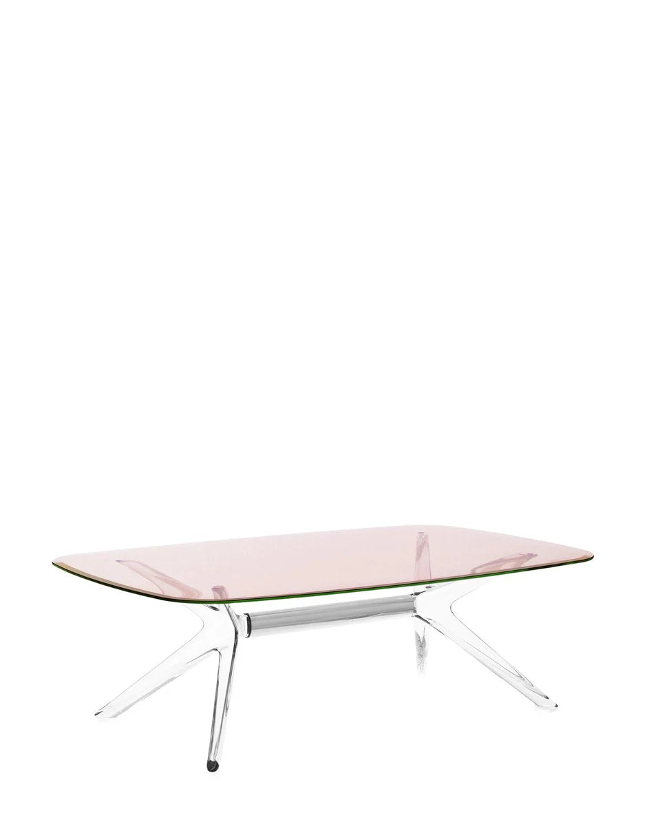 [product_category]-Kartell Blast Side Table Rectangular, Chrome/Pink-Kartell-8058967268355-04096C2-KAR-2