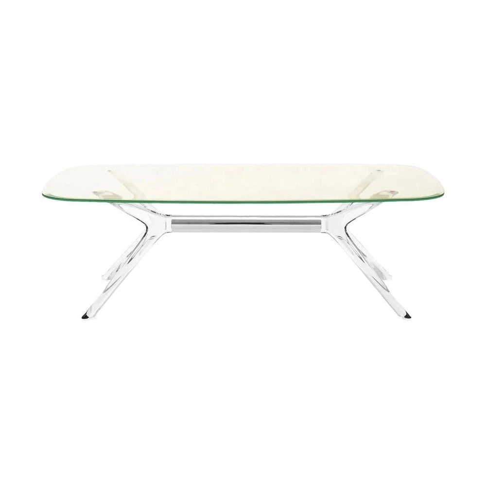 [product_category]-Kartell Blast Side Table Rectangular, Chrome/Yellow-Kartell-8058967268393-04096C4-KAR-1