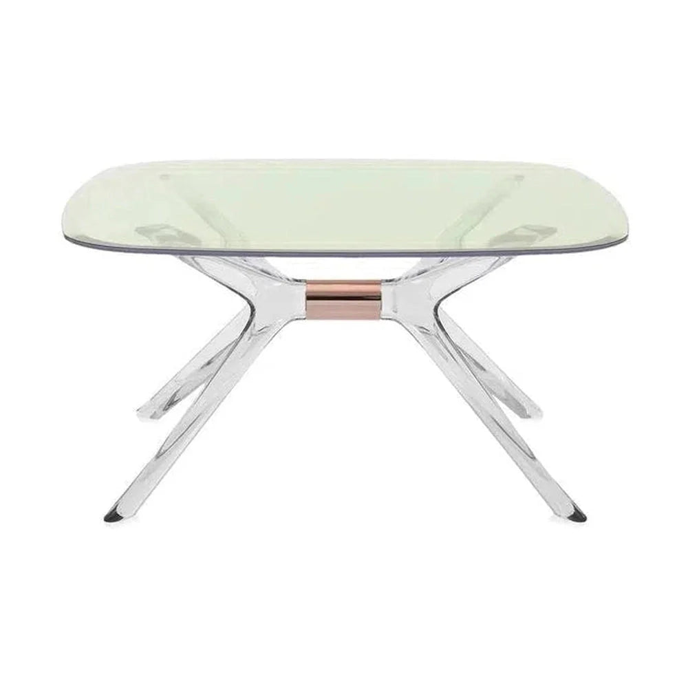 [product_category]-Kartell Blast Side Table Square, Bronze/Green-Kartell-8058967268294-04095G5-KAR-1