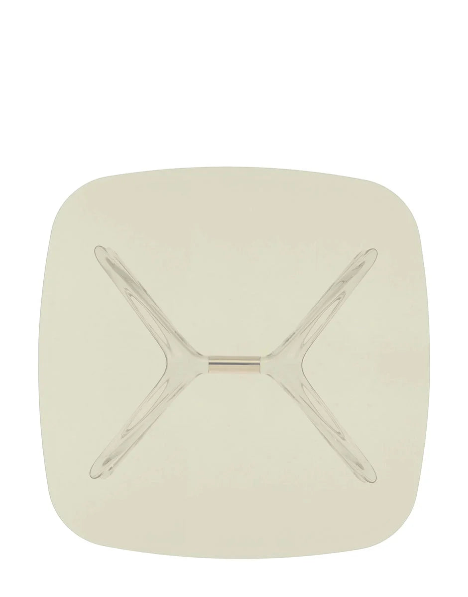 [product_category]-Kartell Blast Side Table Square, Bronze/Yellow-Kartell-8058967268270-04095G4-KAR-3