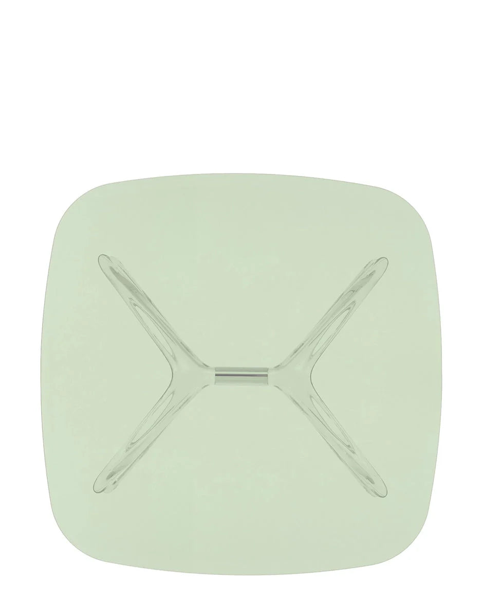 [product_category]-Kartell Blast Side Table Square, Chrome/Green-Kartell-8058967268119-04095C5-KAR-3