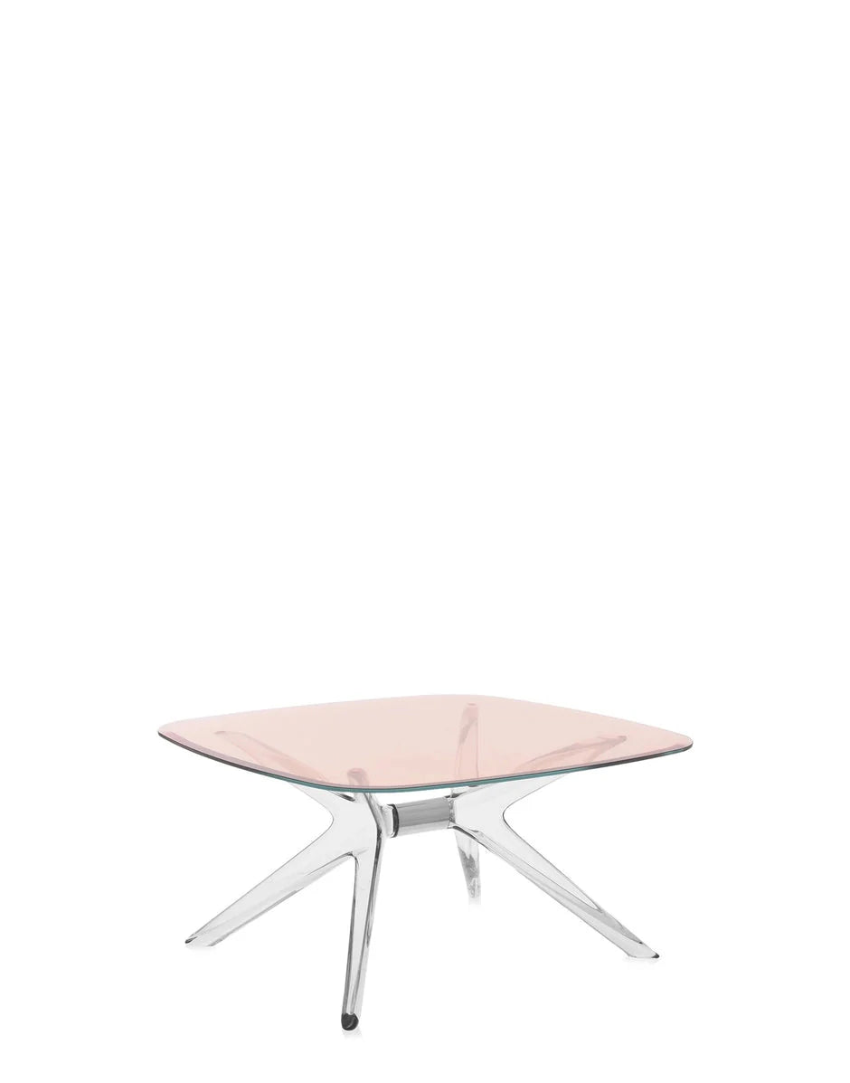 [product_category]-Kartell Blast Side Table Square, Chrome/Pink-Kartell-8058967268058-04095C2-KAR-2