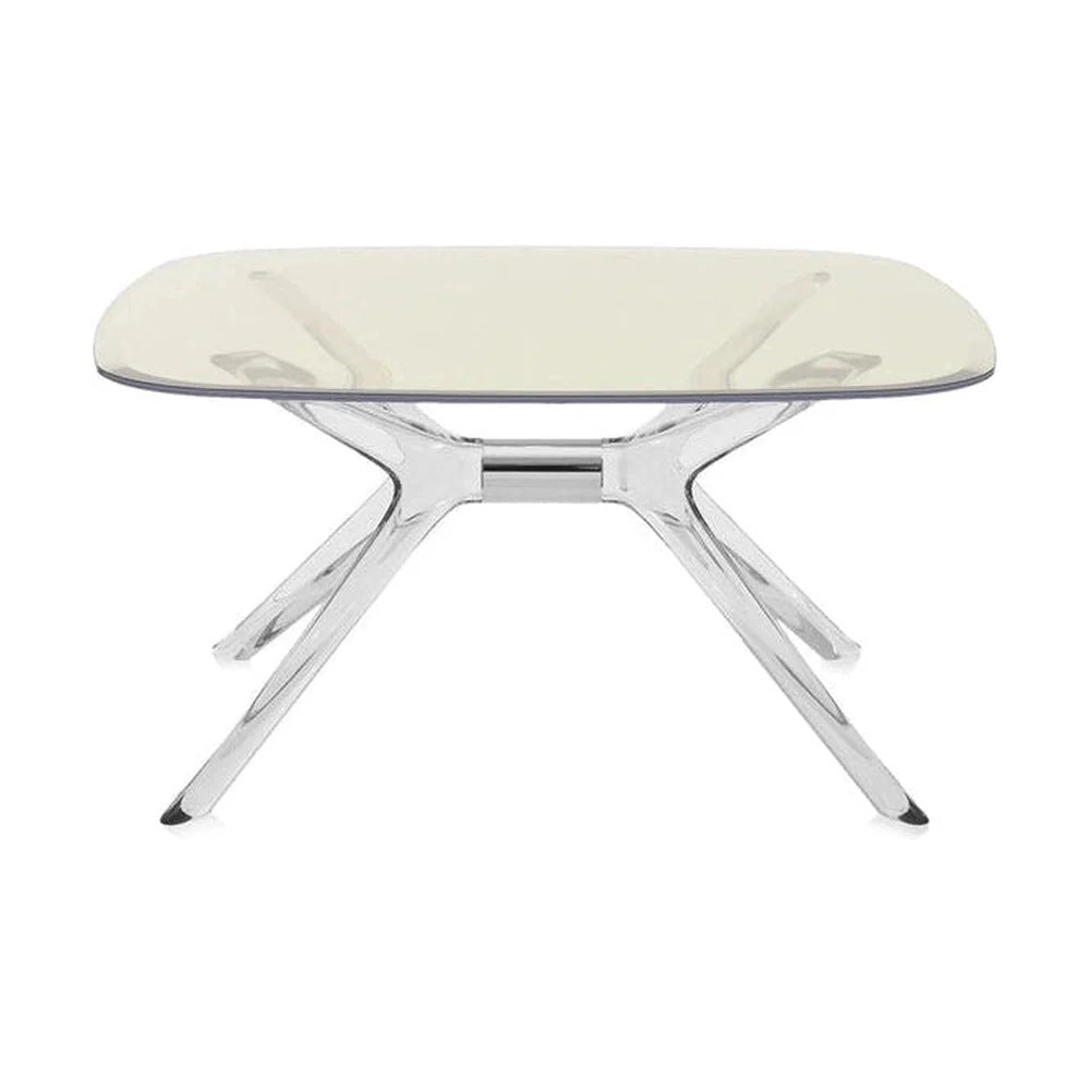 [product_category]-Kartell Blast Side Table Square, Chrome/Yellow-Kartell-8058967268096-04095C4-KAR-1