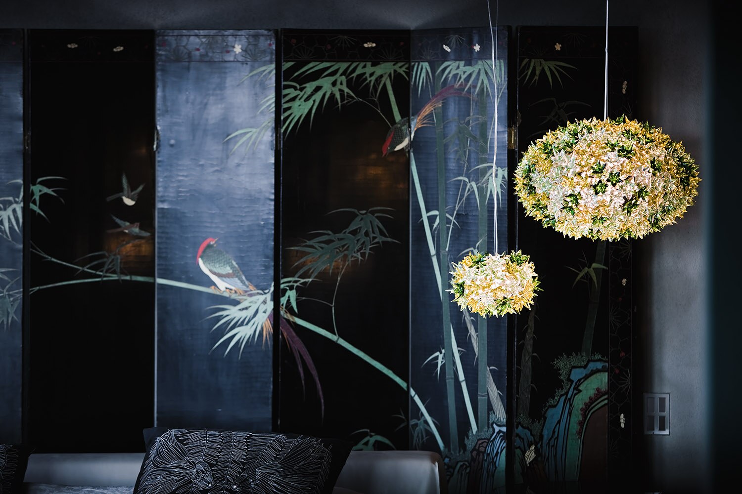 [product_category]-Kartell Bloom Hanging Suspension Lamp Small, Lavender-Kartell-8058967093841-09260LV-KAR-3