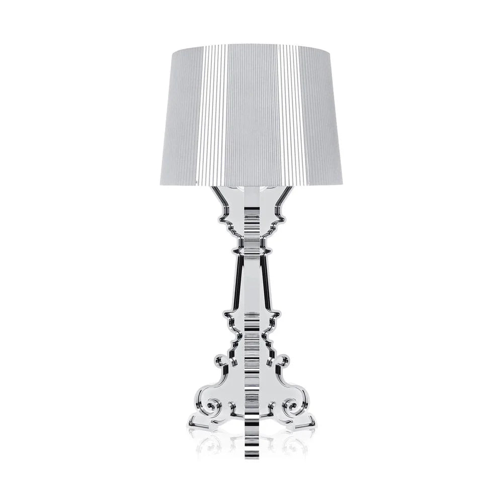 [product_category]-Kartell Bourgie Table Lamp, Chrome-Kartell-8034105780941-0907200-KAR-1