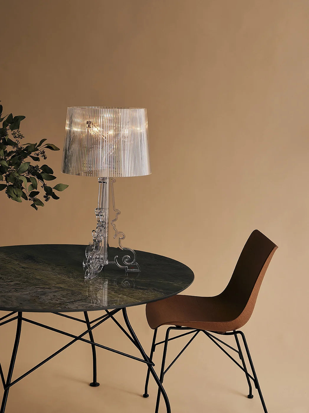 [product_category]-Kartell Bourgie Table Lamp, Crystal-Kartell-8058967307566-G9070B4-KAR-3