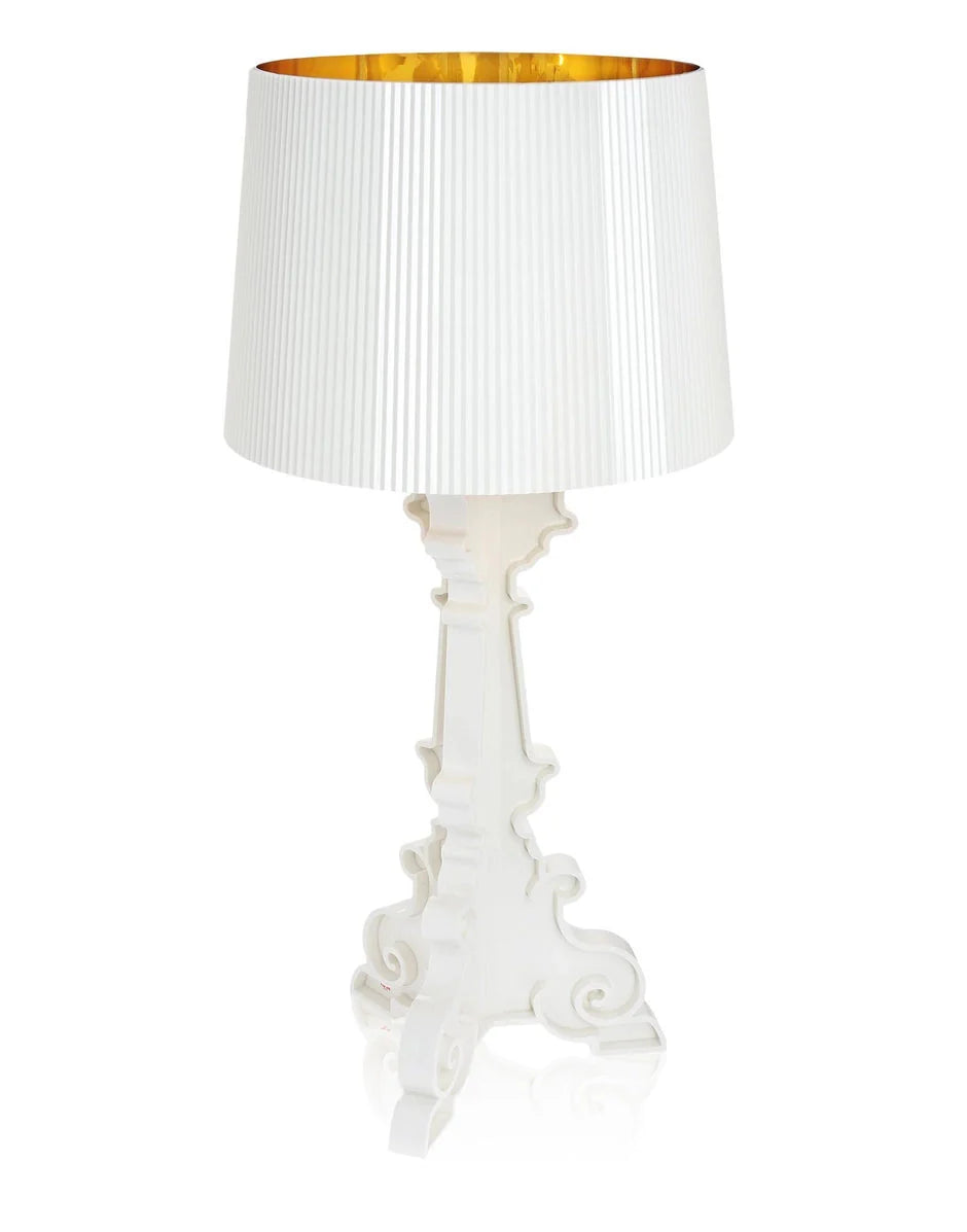 [product_category]-Kartell Bourgie Table Lamp, White/Gold-Kartell-8058967309584-G907600-KAR-3