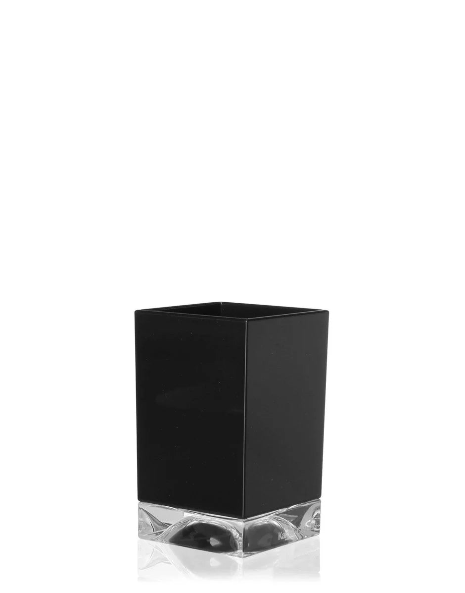 [product_category]-Kartell Boxy Toothbrush Holder, Black-Kartell-8058967256055-09962E6-KAR-2