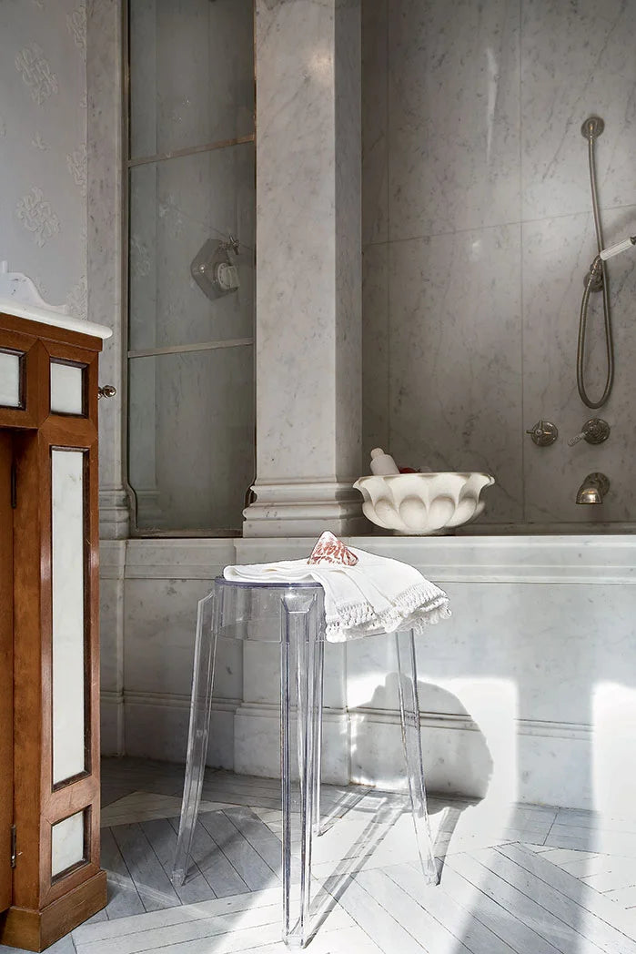 [product_category]-Kartell Charles Ghost Stool 46 Cm, Crystal-Kartell-8034105780354-04897B4-KAR-4